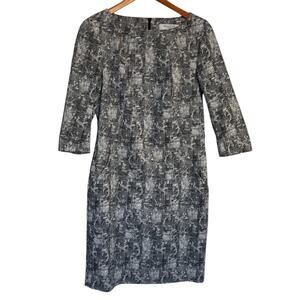 MM. Lafleur Dress Women 10 Black Etsuko Sheath Minimalist‎ Office Business Work
